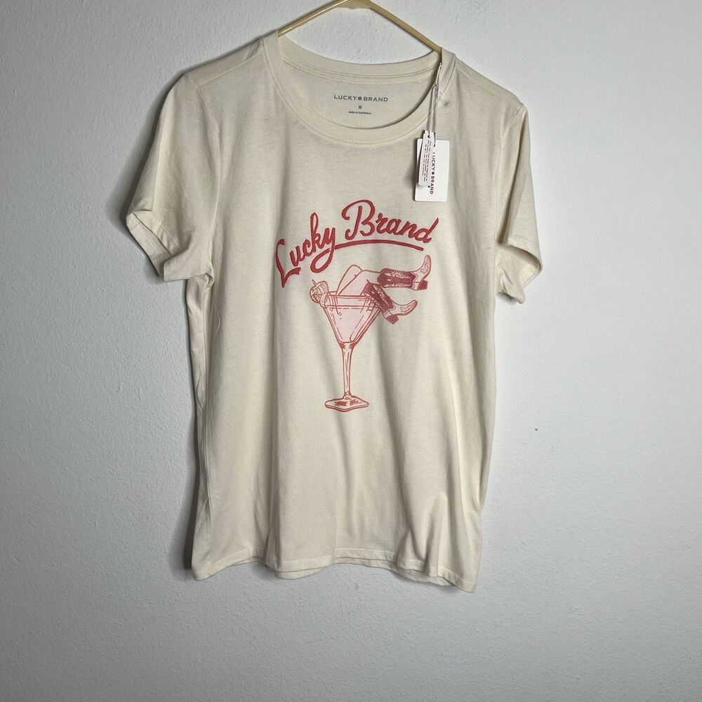 Lucky Brand Women's T Shirt Top Size M